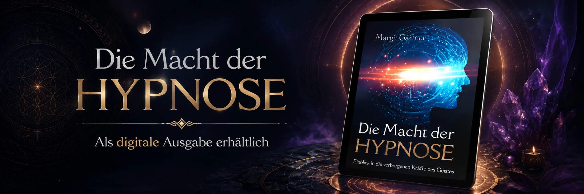 Das Buch „Die Macht der Hypnose“ von Margit Gartner